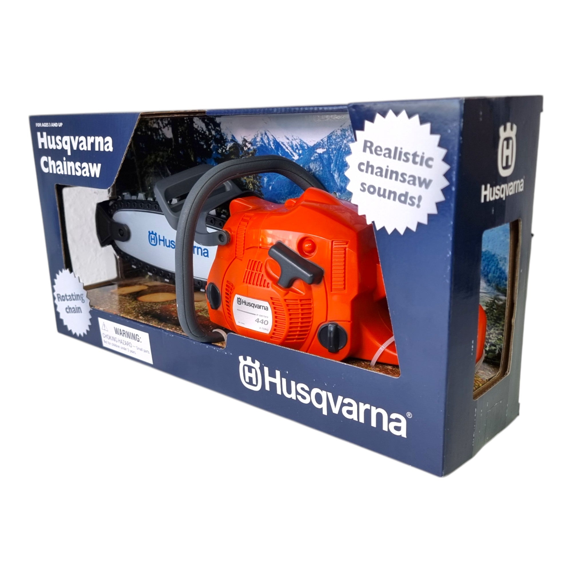 Husqvarna 440 e series X TORQ Spielzeug Kettensaege 522771101 fuer Kinder 1 - toolbrothers
