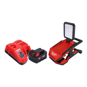 Milwaukee M18 PAL2-401 Akku Leuchte 18 V 2000 lm IP20 + 1x Akku 4,0 Ah + Ladegerät