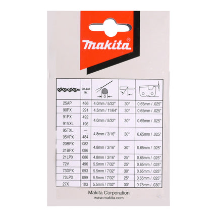 Makita 90PX Saegekette 3 8 1 1 mm 40 cm 56 TG 191H03 4 Ersatzteil fuer DUC 307 353 UC 011 G 012 G 015 G 016 G 4041 A 2 - toolbrothers