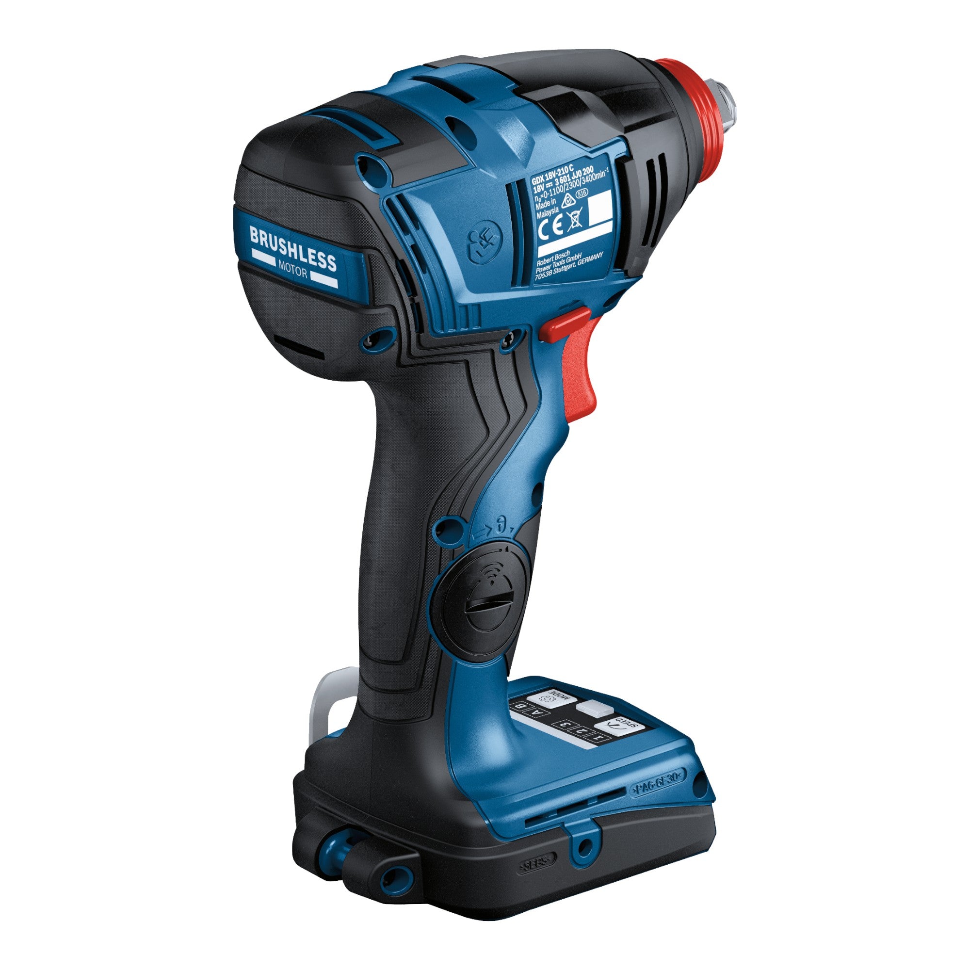 Bosch GDX 18V 210 C Professional Akku Drehschlagschrauber 18 V 210 Nm Brushless 1x Akku 4 0 Ah Ladegeraet GCY 42 Bluetooth Modul 1 - toolbrothers