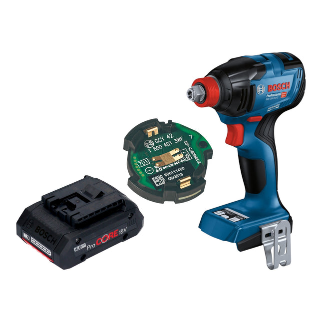 Bosch GDX 18V 210 C Professional Akku Drehschlagschrauber 18 V 210 Nm Brushless 1x ProCORE Akku 4 0 Ah GCY 42 Bluetooth Modul ohne Ladegeraet 0 - toolbrothers