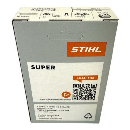 Stihl 2x 3 8 Rapid Super 3 RS3 Saegekette 50 cm 3 8 1 6 mm 72 TG 2 Stueck 2x 36260000072  4 - toolbrothers