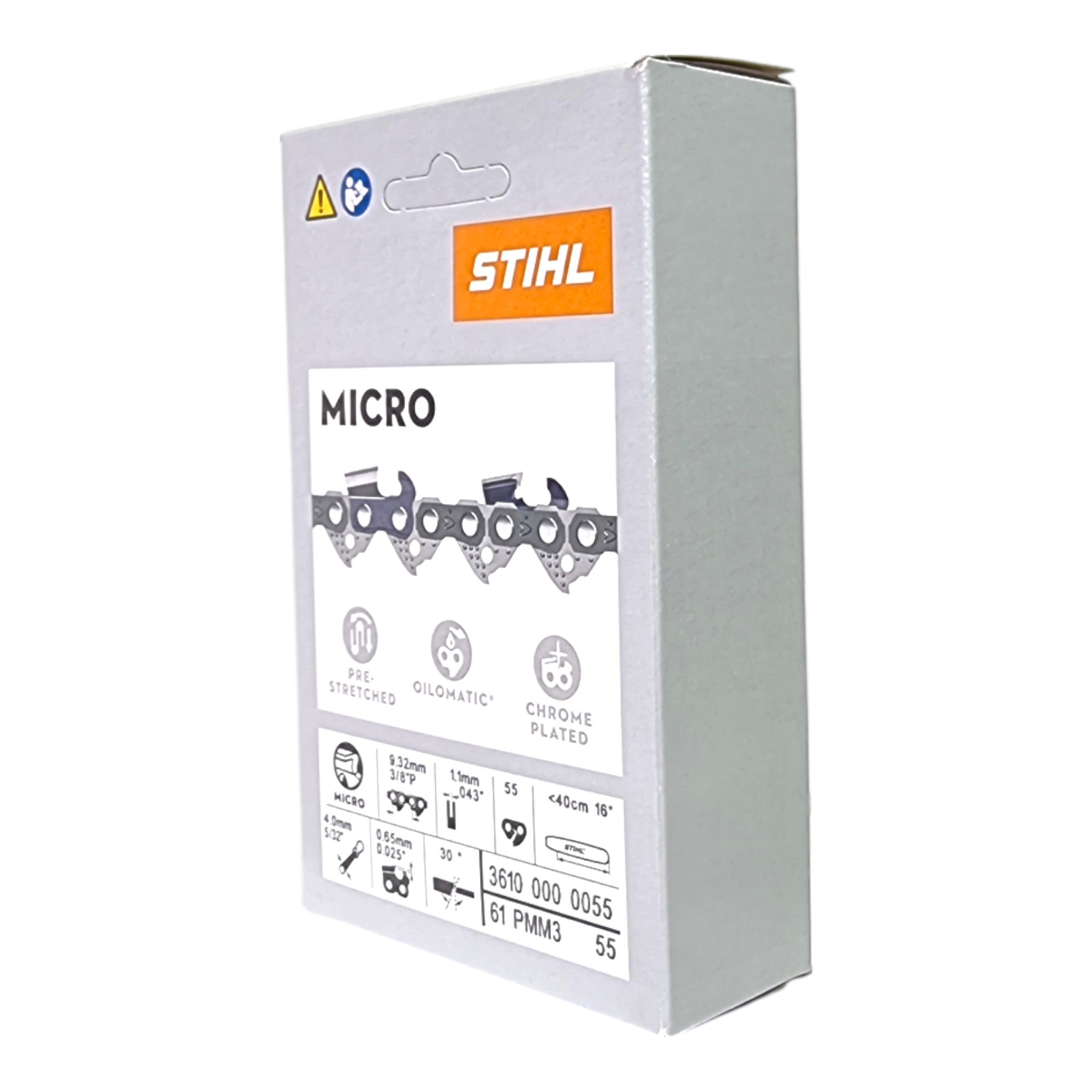 STIHL Picco Micro Mini 3 Saegekette 40 cm 3 8 P 1 1 mm 55 TG 4 Stk 4x 36100000055  2 - toolbrothers
