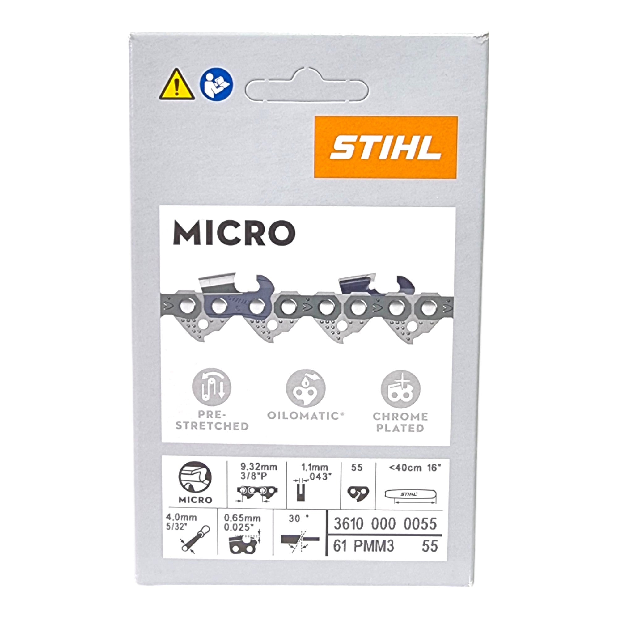 STIHL Picco Micro Mini 3 Saegekette 40 cm 3 8 P 1 1 mm 55 TG 6 Stk 6x 36100000055  1 - toolbrothers