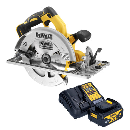 DeWalt DCS 572 M1 Akku Handkreissaege 18 V 184 mm Brushless 1x Akku 4 0 Ah Ladegeraet 0 - toolbrothers