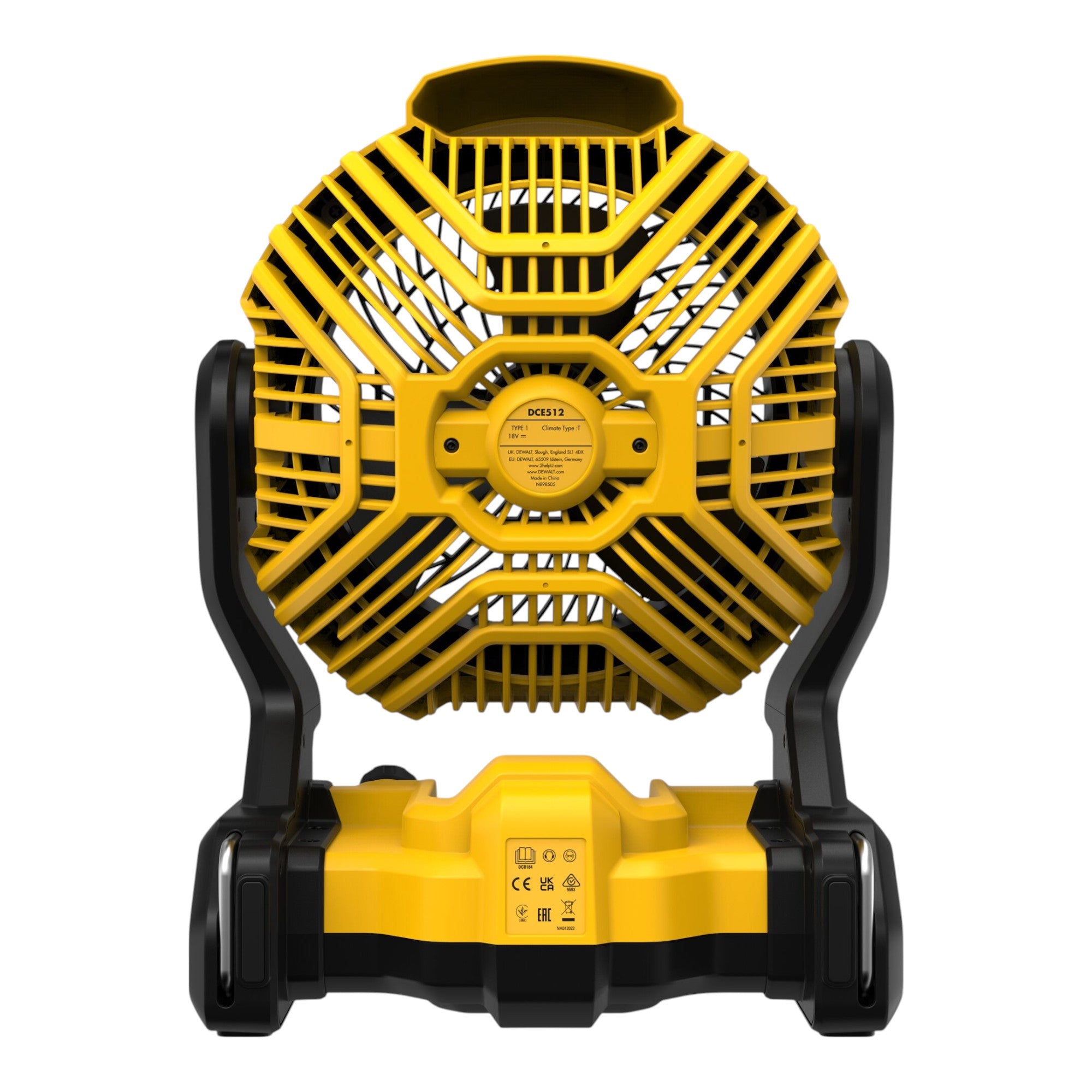 DeWalt DCE 512 H1 Akku Ventilator 18 V 1x Powerstack Akku 5 0 Ah Ladegeraet 4 - toolbrothers
