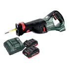Metabo SSEP 18 LT Akku Saebelsaege 18 V 32 mm 2x LiHD Akku 4 0 Ah Ladegeraet 0 - toolbrothers