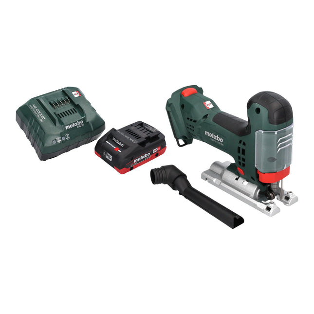 Metabo STA 18 LTX 100 Akku Stichsaege 18 V 100 mm Brushless 1x LiHD Akku 4 0 Ah Ladegeraet 0 - toolbrothers