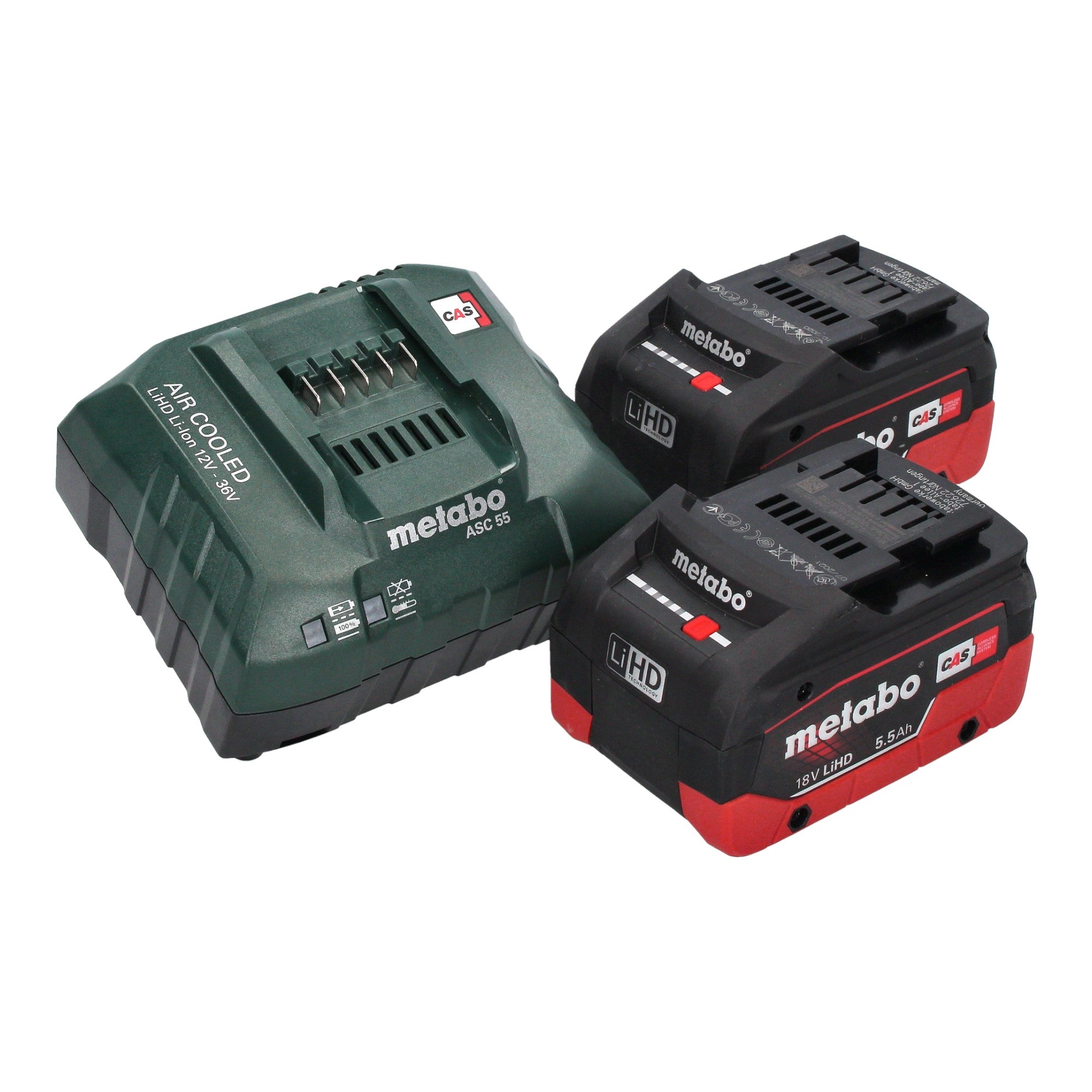Metabo STA 18 LTX 100 Akku Stichsaege 18 V 100 mm Brushless 2x LiHD Akku 5 5 Ah Ladegeraet 2 - toolbrothers