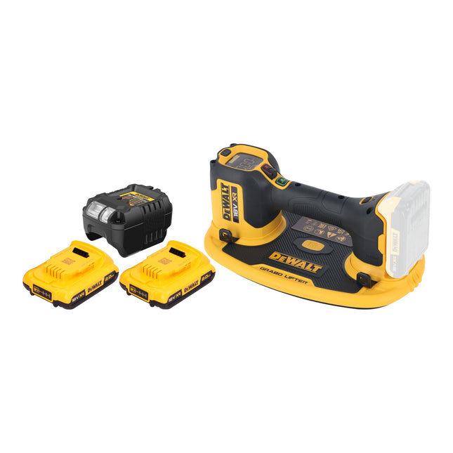 DeWalt DCE 590 D2 Akku Vakuum Heber 18 V 120 kg 2x Akku 2 0 Ah Ladegeraet 0 - toolbrothers