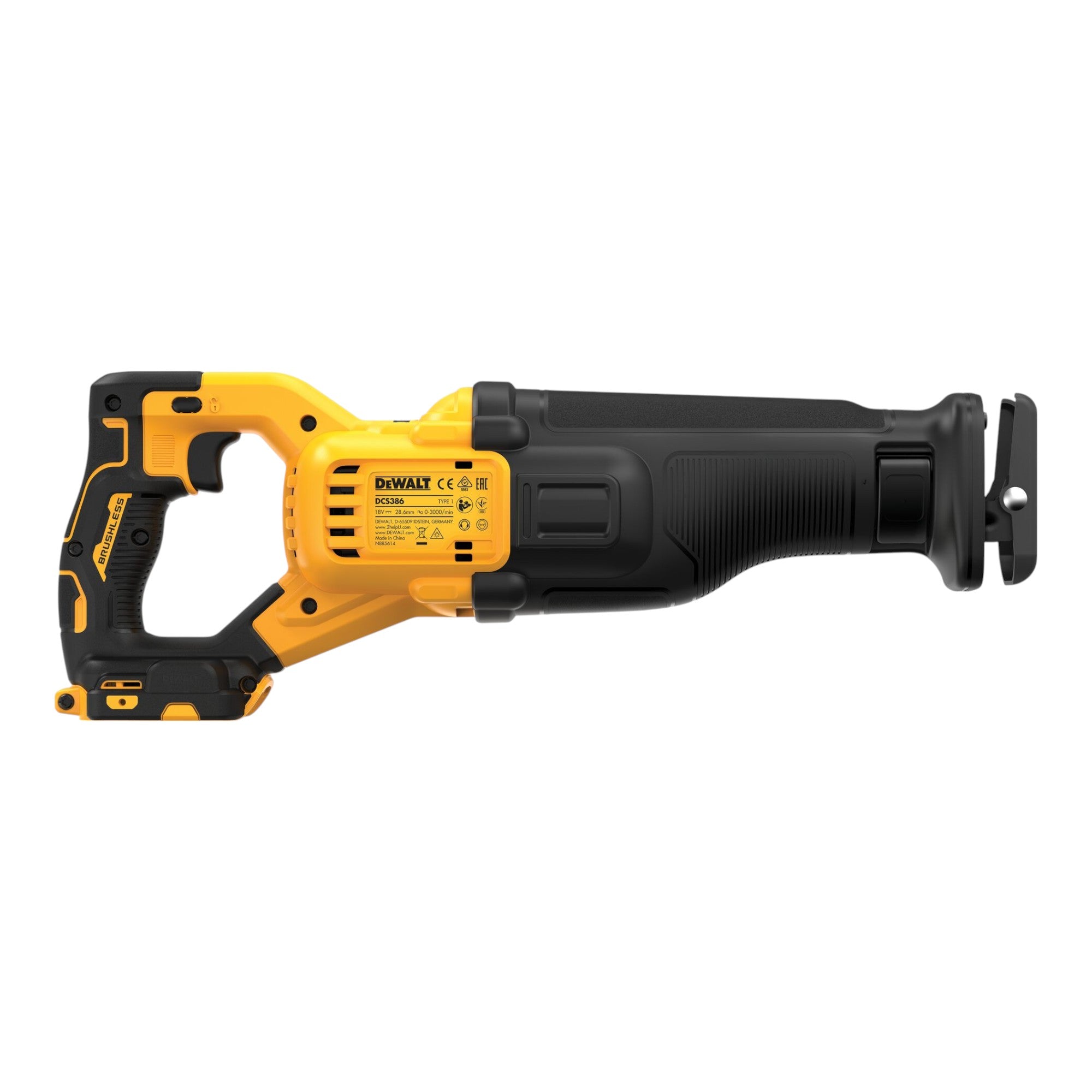 DeWalt DCS 386 M1T Akku Saebelsaege 18 V Brushless 1x Akku 4 0 Ah Ladegeraet TSTAK 4 - toolbrothers
