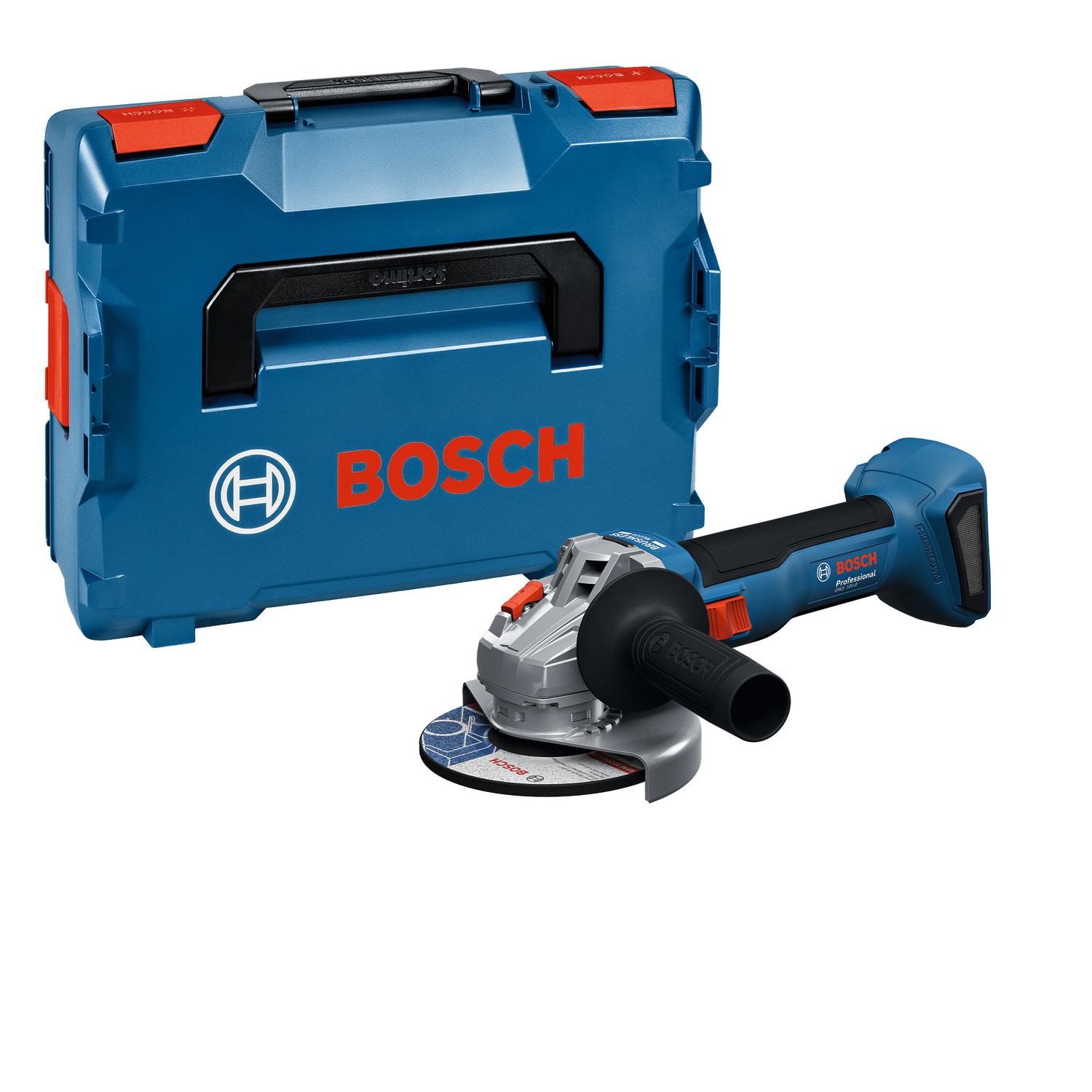 Bosch GWS 18V 8 Professional Akku Winkelschleifer 18 V 125 mm Brushless 1x ProCORE Akku 5 5 Ah Ladegeraet L Boxx 1 - toolbrothers