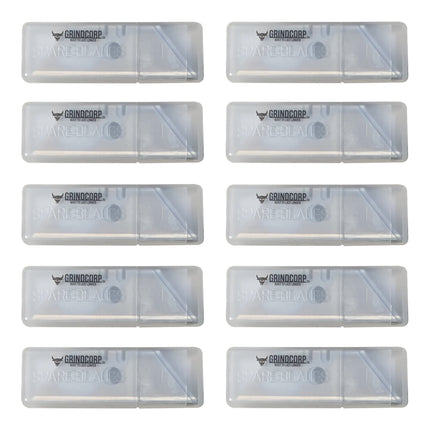 Grindcorp 10x Trapezklinge Stahl 60 mm Carbonstahl 100 Stueck 10x 1008813  0 - toolbrothers