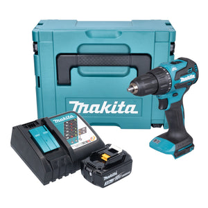 Makita DHP 490 RF1J Akku Schlagbohrschrauber 18 V 65 Nm Brushless + 1x Akku 3,0 Ah + Ladegerät + Makpac