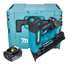 Makita DBN 610 M1J Akku Stauchkopfnagler 18 V 32 64 mm Brushless 1x Akku 4 0 Ah Makpac ohne Ladegeraet 0 - toolbrothers