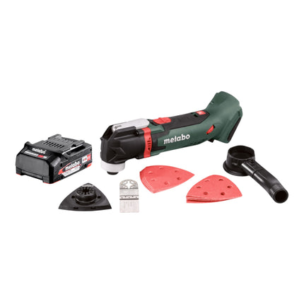 Metabo MT 18 LTX Akku Multitool 18 V OIS Starlock 1x Akku 2 0 Ah ohne Ladegeraet 0 - toolbrothers