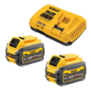 DeWalt DCB 117 T2 Akku Starter Set 18 V Ladegerät 12 A + 2x DCB 546 Akku 6,0 Ah