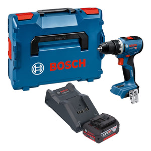 Bosch GSR 18V-65 Professional Akku Bohrschrauber 18 V 63 Nm Brushless + 1x Akku 4,0 Ah + Ladegerät + L-Boxx