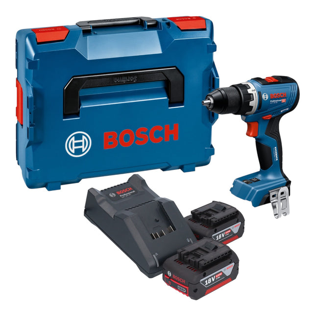 Bosch GSR 18V 65 Professional Akku Bohrschrauber 18 V 63 Nm Brushless 2x Akku 4 0 Ah Ladegeraet L Boxx 0 - toolbrothers