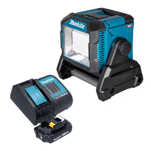 Makita ML 005 G SA1 Akku Baustellenleuchte 18 / 40 V max. 3.600 lm + 1x Akku 2,0 Ah + Ladegerät