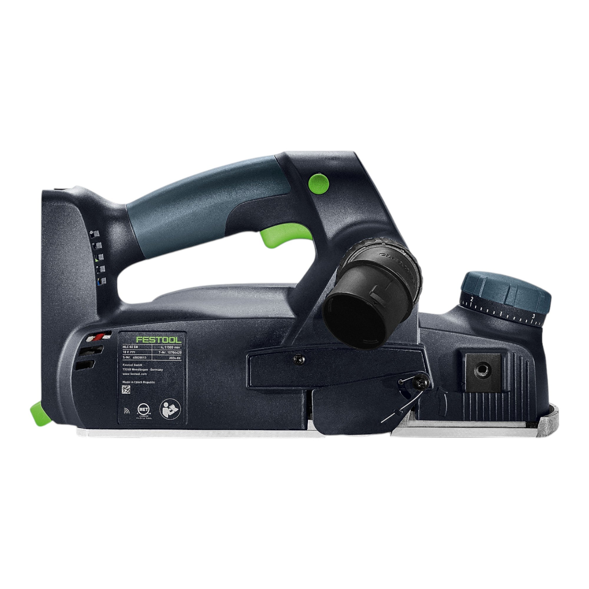 Festool HLC 82 EB Basic Akku Hobel 18 V 82 mm Brushless 1x Akku 5 0 Ah Systainer ohne Ladegeraet 4 - toolbrothers