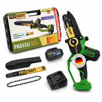 Procraft PKA32Li Akku Kettensaege 20 V 203 mm Brushless 1x Akku 4 0 Ah Ladegeraet Koffer 0 - toolbrothers