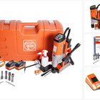 FEIN AKBU 35 PMQW 18 V Brushless Li-Ion Akku Magnet Kernbohrmaschine 35 mm im Koffer + Bohrer-Set + 2x 5,2 Ah Akku + Ladegerät - Toolbrothers