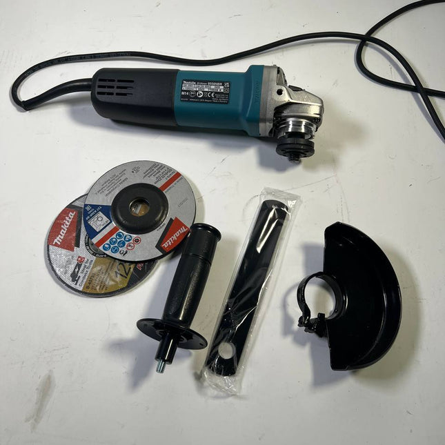 Makita 9558 HNRX1 Winkelschleifer 840 Watt 125 x 22 23 mm 11 000 U min Leicht Gebraucht 1 - toolbrothers