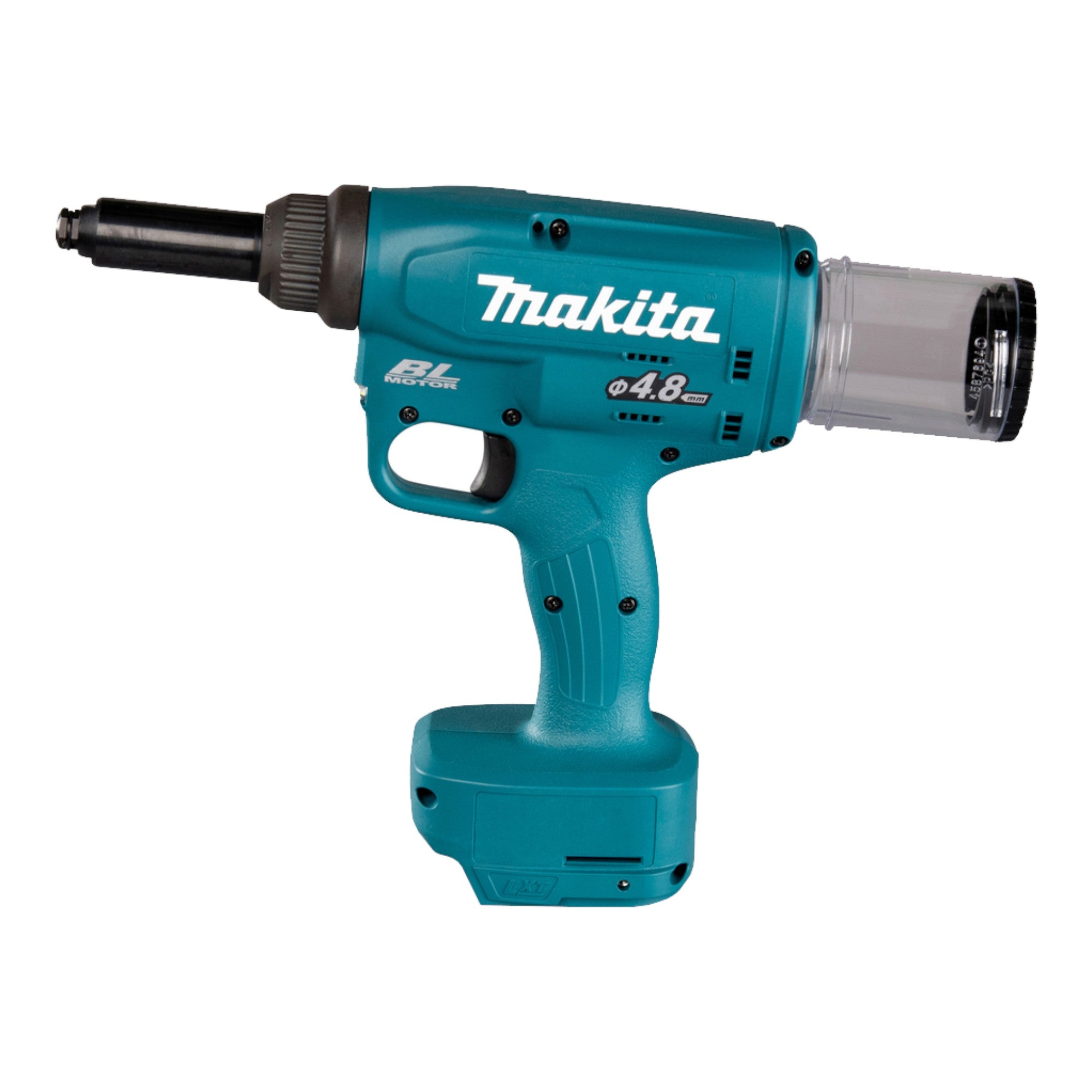 Makita DRV 150 RG Akku Blindnietsetzgeraet 18 V 10 kN 2 4 4 8 mm Brushless 2x Akku 6 0 Ah Ladegeraet 1 - toolbrothers