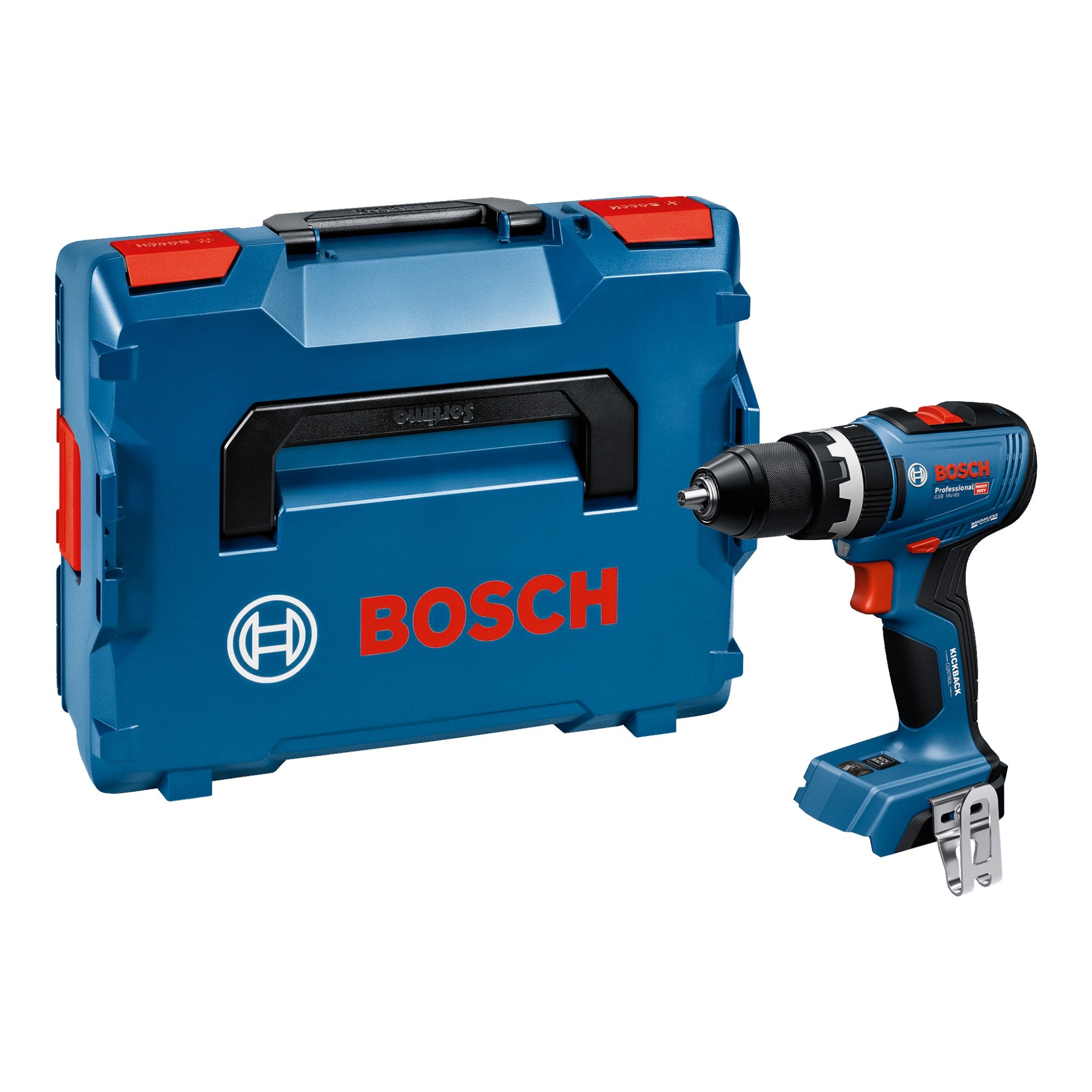 Bosch GSB 18V 65 Professional Akku Schlagbohrschrauber 18 V 65 Nm Brushless 2x Akku 4 0 Ah Ladegeraet L Boxx 1 - toolbrothers