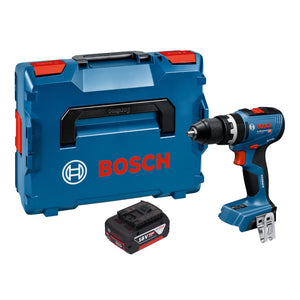 Bosch GSB 18V-65 Professional Akku Schlagbohrschrauber 18 V 65 Nm Brushless + 1x Akku 5,0 Ah + L-Boxx - ohne Ladegerät