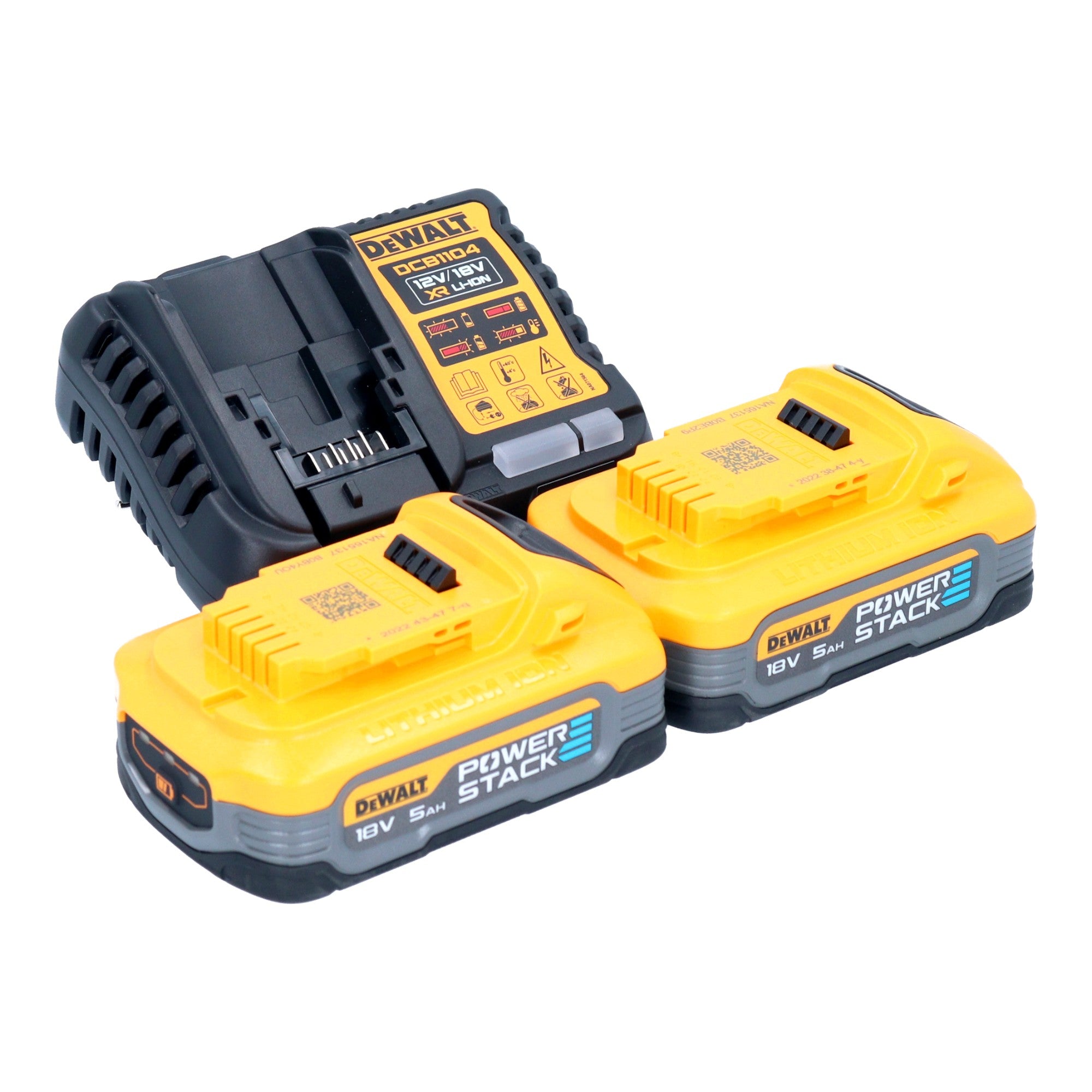 DeWalt DCD 1007 H2T Akku Schlagbohrschrauber 18 V 169 Nm Brushless 2x Powerstack Akku 5 0 Ah Ladegeraet TSTAK 2 - toolbrothers