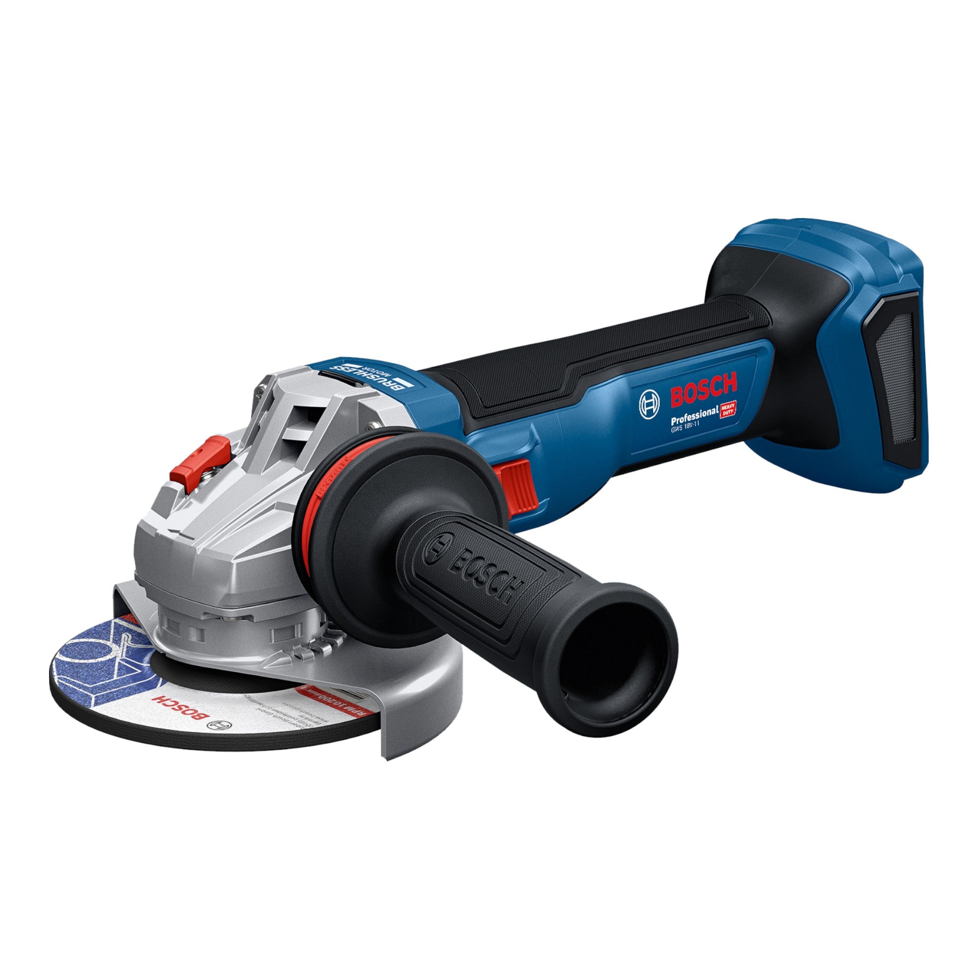 Bosch GWS 18V 11 Professional Akku Winkelschleifer 18 V 125 mm 1x Akku 4 0 Ah ohne Ladegeraet 1 - toolbrothers
