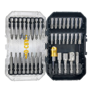 Procraft BS 37 Bit Set 37 teilig S2 Stahl Phillips Pozidriv Torx Hex Schlitz Vierkant 0 - toolbrothers