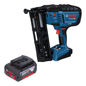 Bosch GNH 18V-64-2 M Professional Akku Holznagler 18 V 1,6 x 32 - 64 mm + 1x Akku 4,0 Ah - ohne Ladegerät