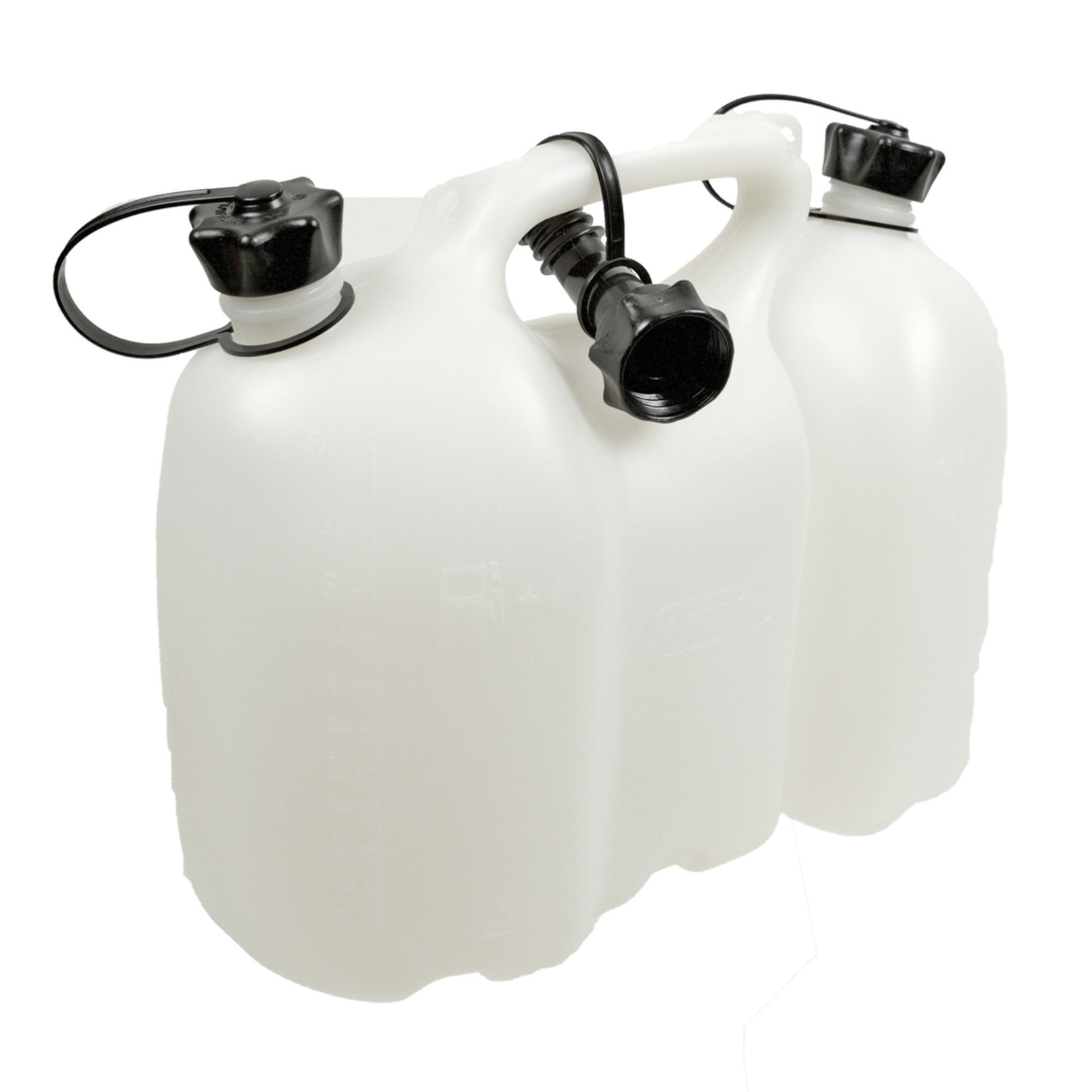 Oregon Kombikanister 6 3 l weiss transparent fuer Kraftstoff und Kettenoel 562406  0 - toolbrothers