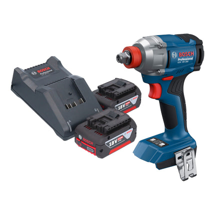 Bosch GDX 18V 285 Professional Akku Drehschlagschrauber 18 V 285 Nm 1 4 Brushless 2x Akku 4 0 Ah Ladegeraet 0 - toolbrothers