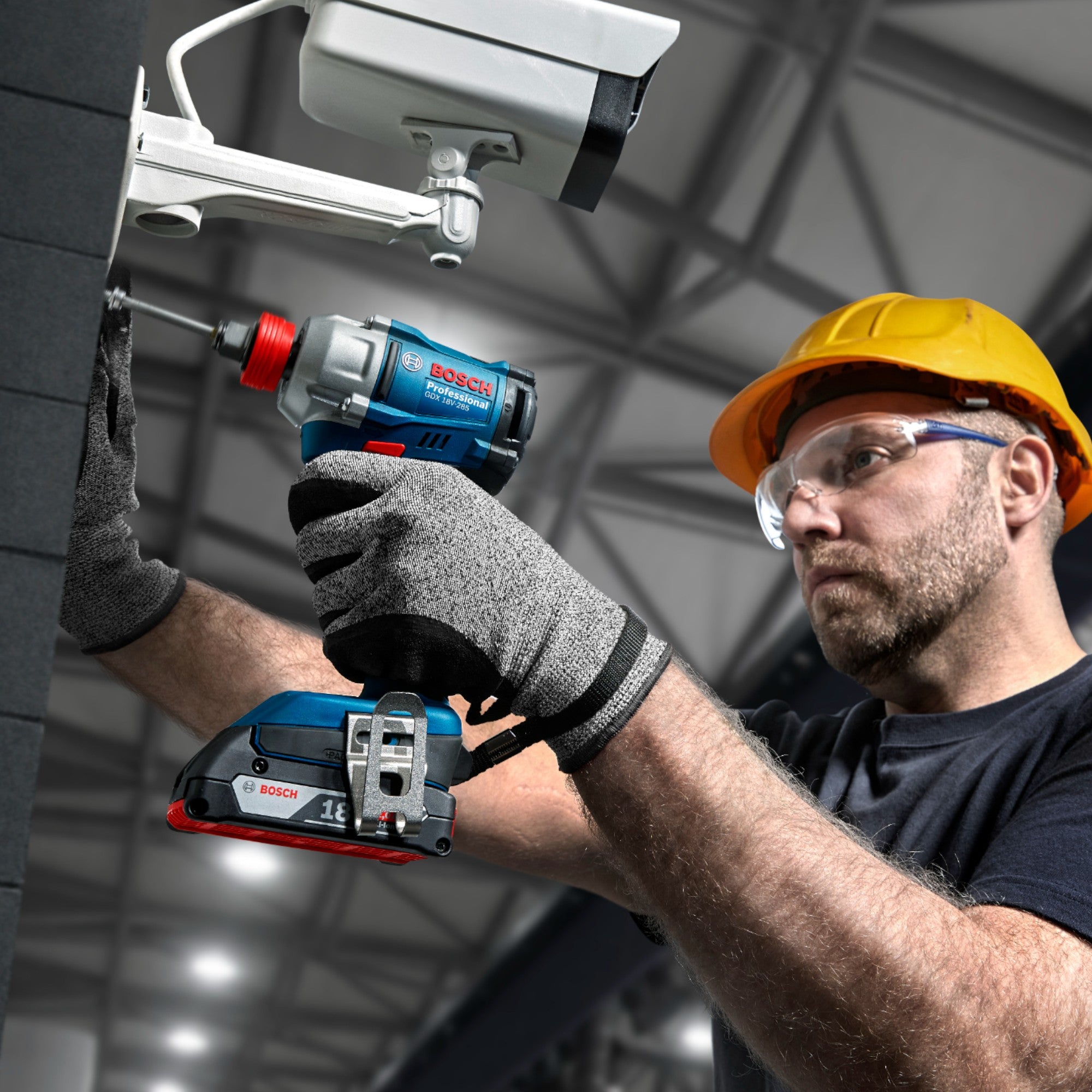 Bosch GDX 18V 285 Professional Akku Drehschlagschrauber 18 V 285 Nm 1 4 Brushless 1x ProCORE Akku 5 5 Ah ohne Ladegeraet 4 - toolbrothers