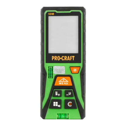 Procraft PLDM50 Laser Entfernungsmesser 50 m Tasche 1 - toolbrothers