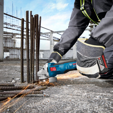 Bosch GWS 18V 11 S Professional Akku Winkelschleifer 18 V 125 mm 06019N4001 Brushless L Boxx ohne Akku ohne Ladegeraet 4 - toolbrothers