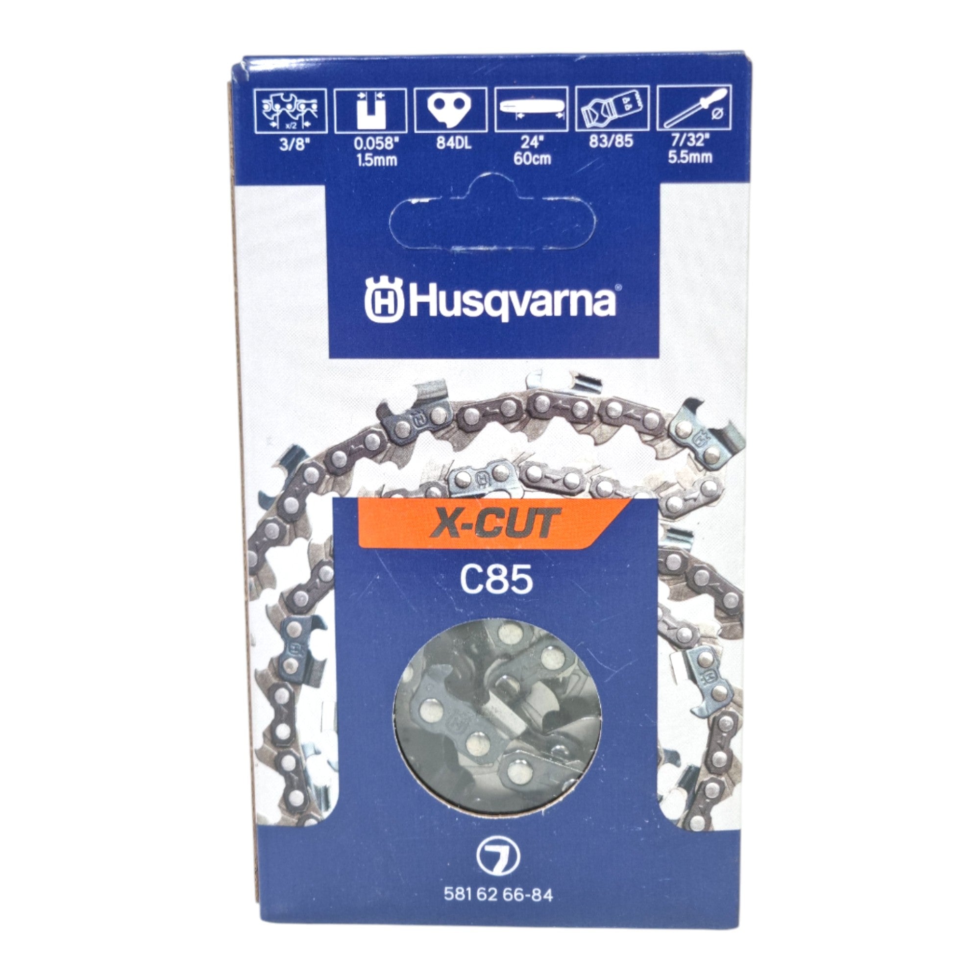 Husqvarna X Cut C85 Saegekette 60 cm 3 8 1 5 mm 84 TG 581626684 fuer Kettensaege 1 - toolbrothers