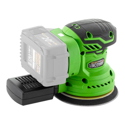 Procraft PX20BLbb Akku Exzenterschleifer 20 V 125 mm Brushless 1x Akku 4 0 Ah ohne Ladegeraet 4 - toolbrothers