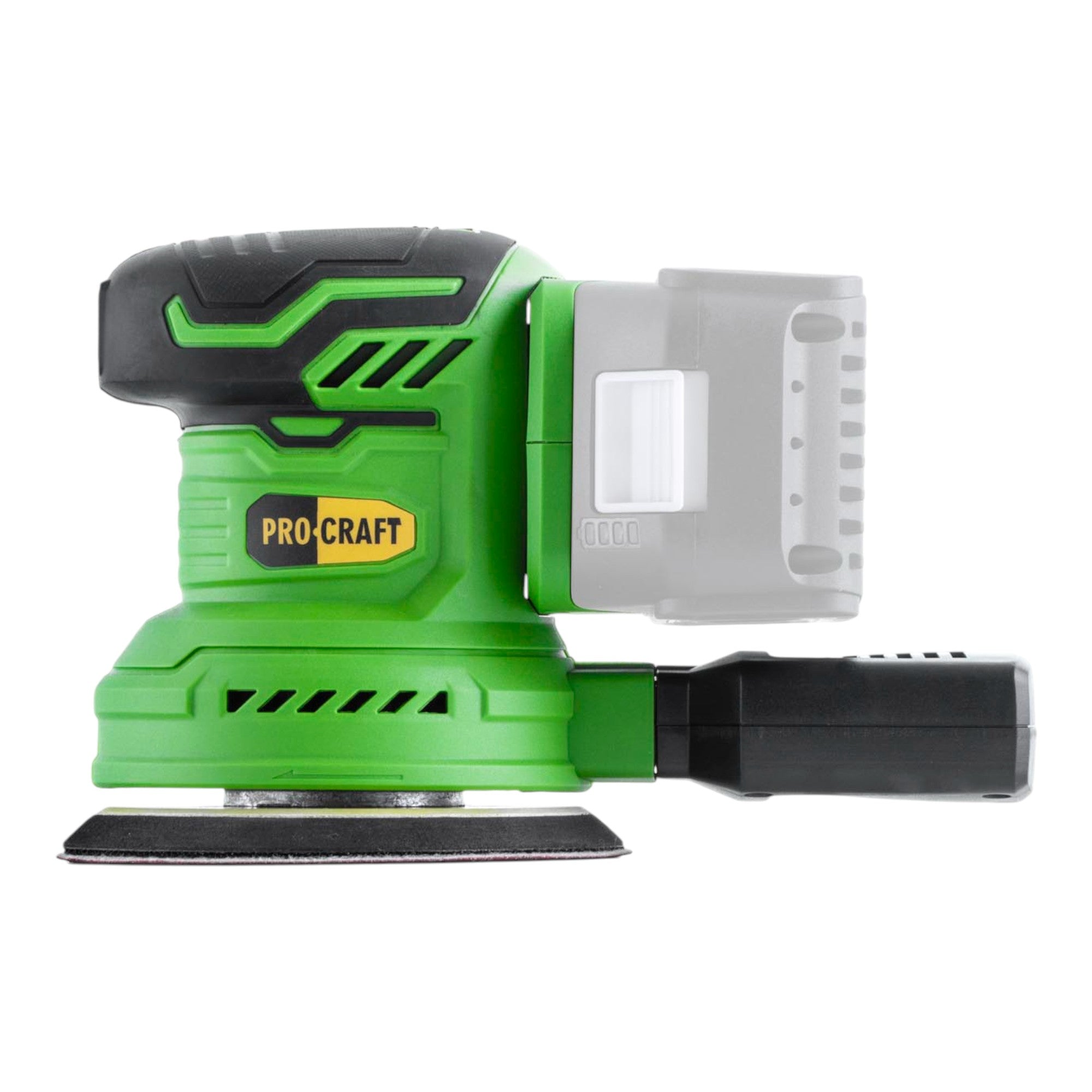 Procraft PX20BLbb Akku Exzenterschleifer 20 V 125 mm Brushless 1x Akku 4 0 Ah ohne Ladegeraet 1 - toolbrothers