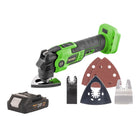 Procraft PMT22bb Akku Multifunktionswerkzeug 20 V Brushless 1x Akku 2 0 Ah ohne Ladegeraet 0 - toolbrothers