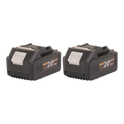 Procraft PCA42 2 Akku Kettensaege 40 V 2x 20 V 406 mm Brushless 2x Akku 4 0 Ah ohne Ladegeraet 2 - toolbrothers