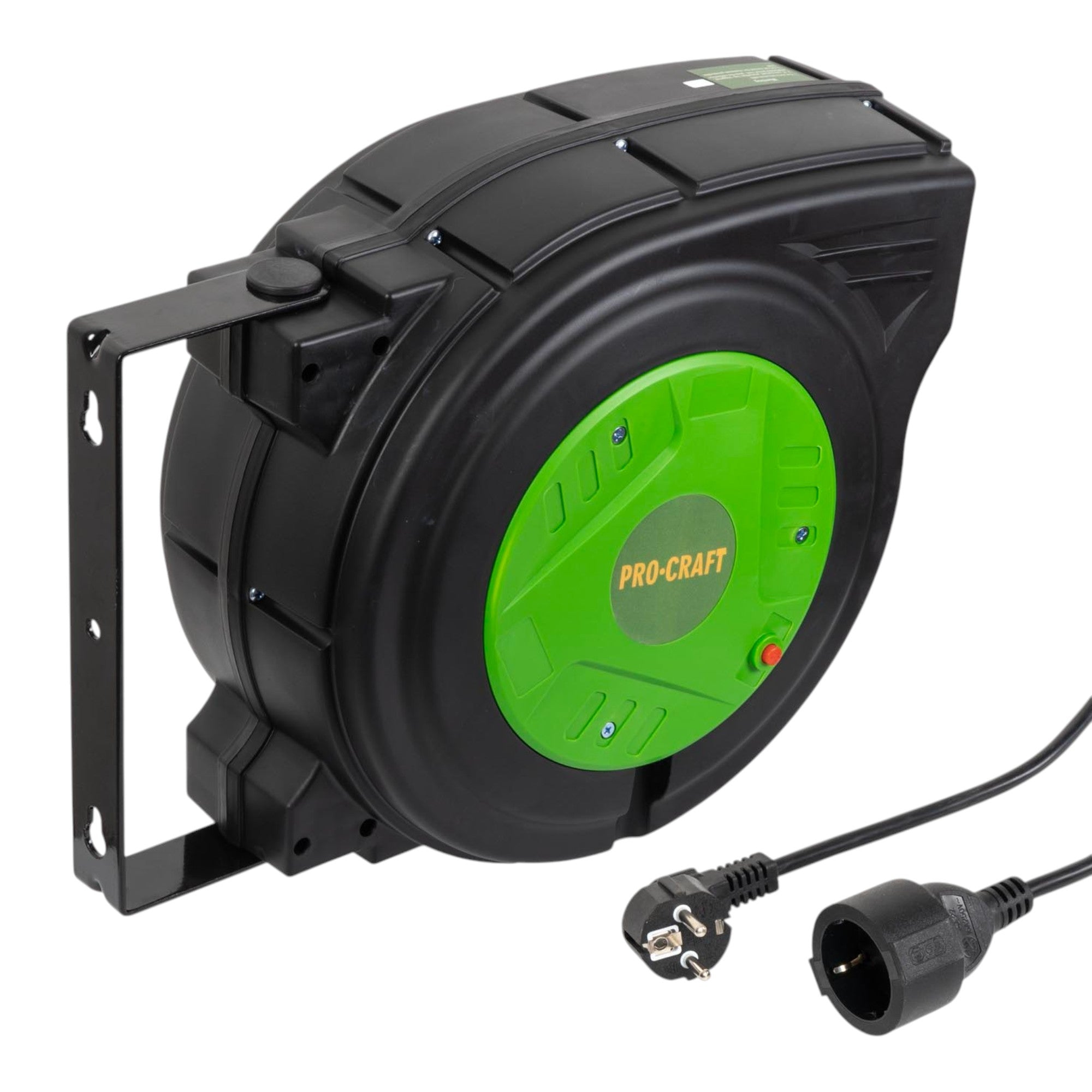 Procraft EK25N Selbsteinziehendes Verlaengerungskabel 25 m 1 - toolbrothers