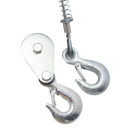 Procraft TP600 elektrische Seilwinde Seilzug 1200 W 6 mm Tragfaehigkeit ohne mit Umlenkrolle 300 600 kg Hubhoehe 12 6 m 2 - toolbrothers