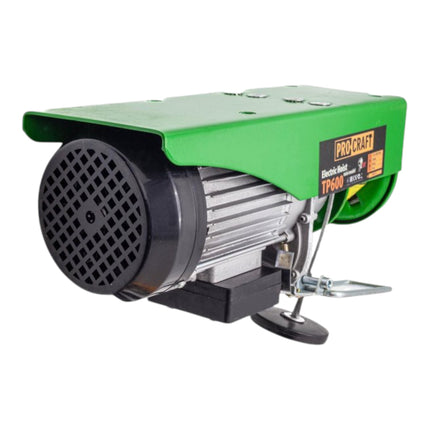 Procraft TP600 elektrische Seilwinde Seilzug 1200 W 6 mm Tragfaehigkeit ohne mit Umlenkrolle 300 600 kg Hubhoehe 12 6 m 1 - toolbrothers