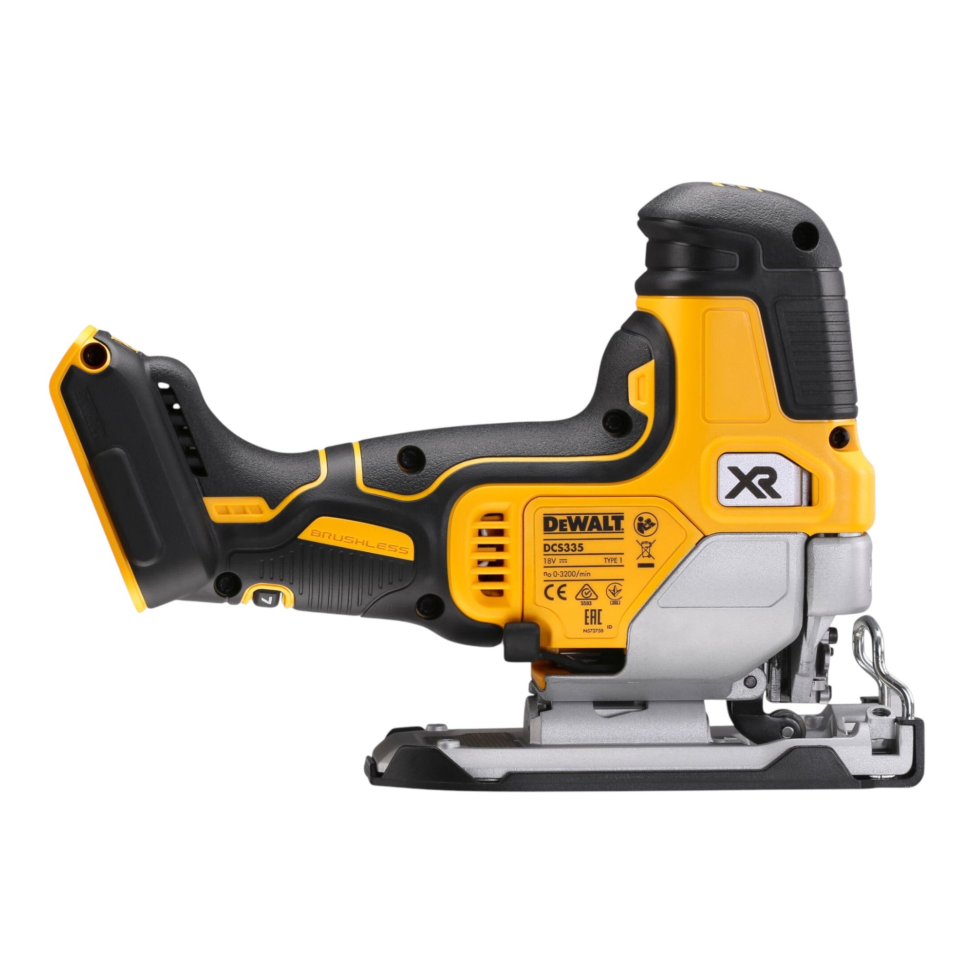 DeWalt DCS 335 P1 Akku Stichsaege 18 V 135 mm Brushless 1x Akku 5 0 Ah Ladegeraet 4 - toolbrothers