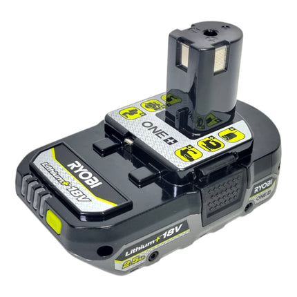 Ryobi RB1825C Akku 18 V 2 5 Ah 2500 mAh Li Ion ONE 5133005516 mit Ladestandanzeige 0 - toolbrothers